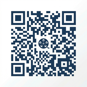 镜子前面商务二维码