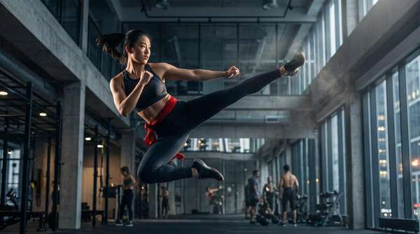 镜子前面运动健身视频教程